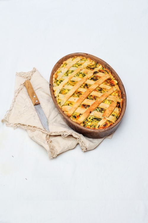 Quiche maison aux légumes